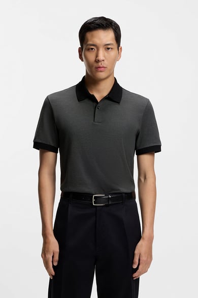 ΜΠΛΟΥΖΑ POLO BOSS - 001 ΜΑΥΡΟ